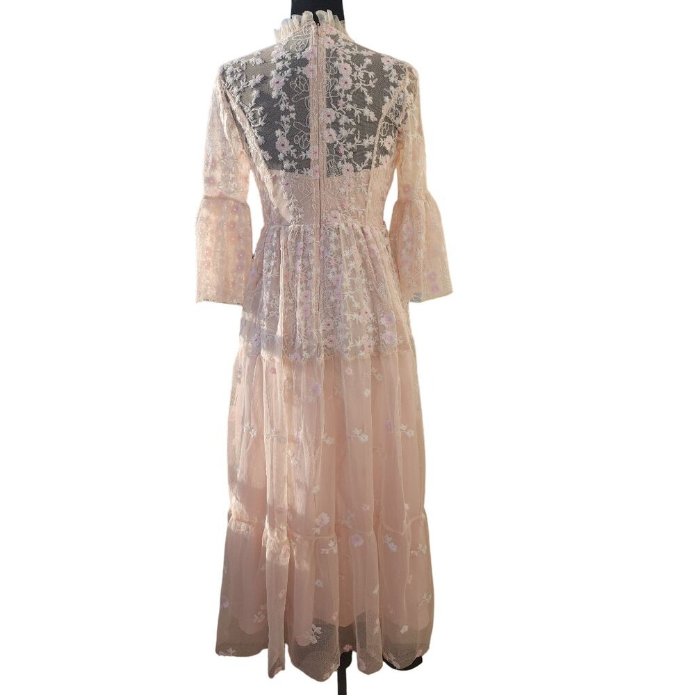 🐇Luxury Designer Couture Wedding Evening Cocktail Prom Party Runway Gown Dress - Picture 14 of 16